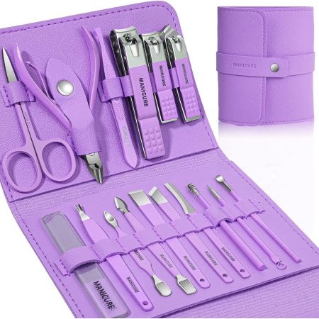 Kit manucure professionnel 16 pièces