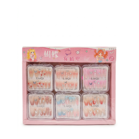 Faux ongles LinQi décorés