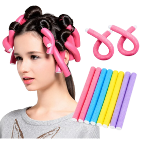 Bigoudis rouleaux cheveux