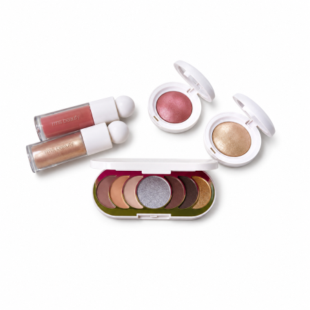 Rose Berry Coffret Maquillage Yeux Lèvres et Joues