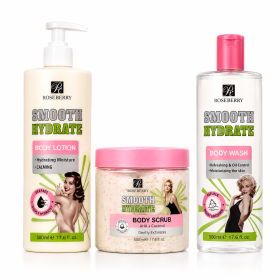 Rose Berry Smooth Hydrate Coffret 3 Produits