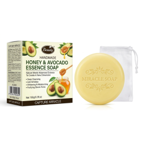 Aichun Beauty Honey & Avocado Essence Soap 100g