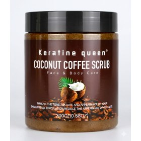 Keratine Queen Coconut Coffee Body Scrub 500g